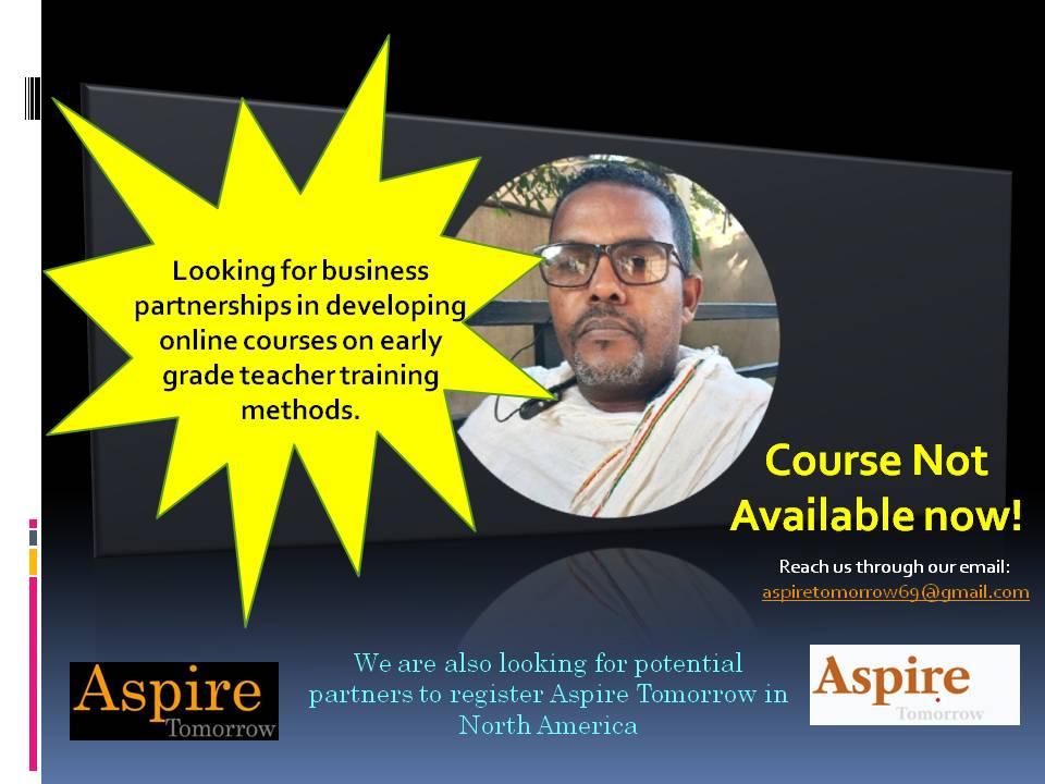 We are seeking visionary partners to collaborate.